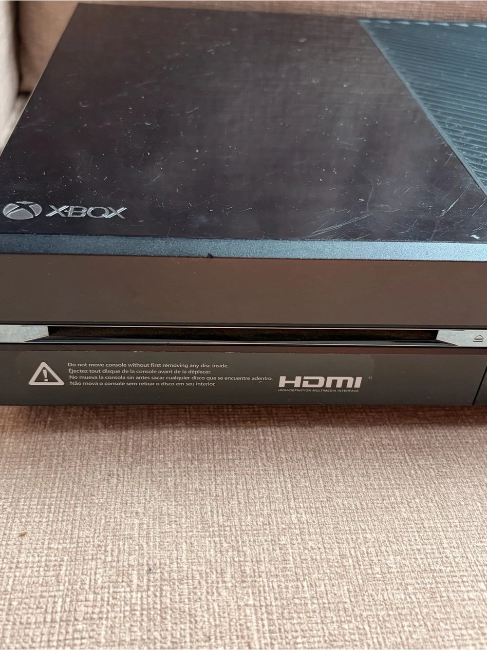 Black Xbox One Console with HDMI Output PARTS ONLY